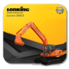 Excavator Lonking CDM6205 & CDM6225